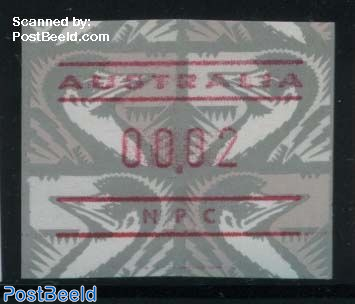 Automat stamp N.P.C. (face value may vary) 1v
