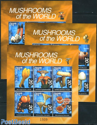 Mushrooms 3x6v m/s