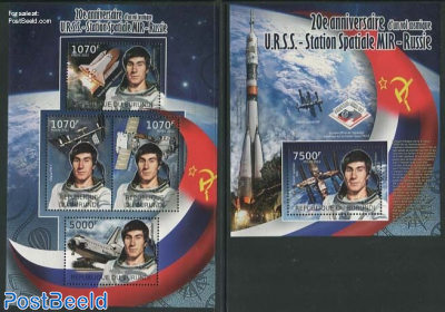 Russian space flights 2 s/s