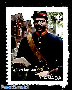 Black history, Albert Jackson 1v s-a