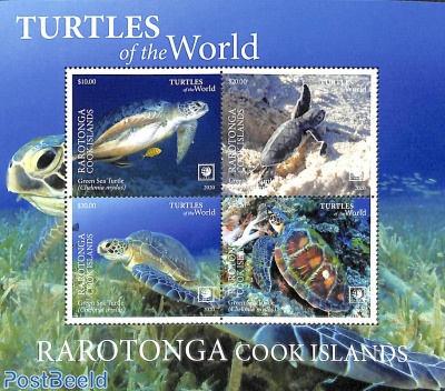 Rarotonga, Turtles 4v m/s