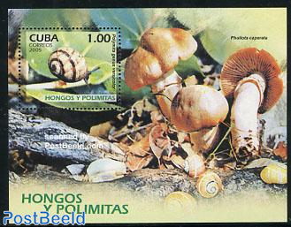 Mushrooms & snails s/s