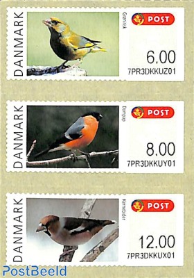 Automat stamps, birds