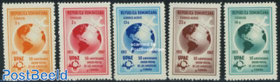 Postal union with Spain 5v