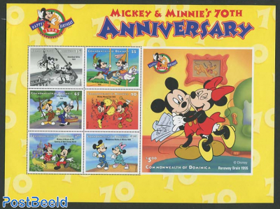 Mickey & Minnie mouse 7v m/s