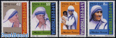 Mother Theresa 4v