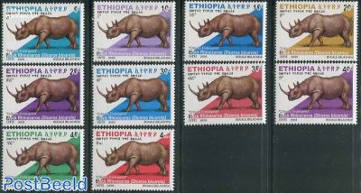 Definitives, Rhino 10v