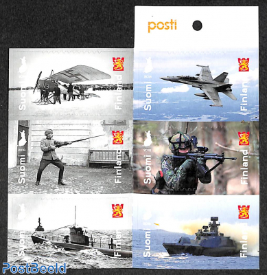 Defense forces 6v s-a in booklet