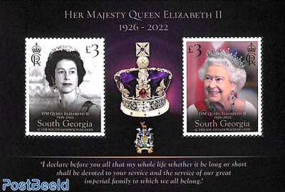 Queen Elizabeth II, in memoriam s/s