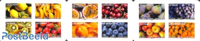 Fruits 12v s-a in booklet