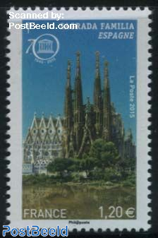 UNESCO, Sagrada Familia 1v
