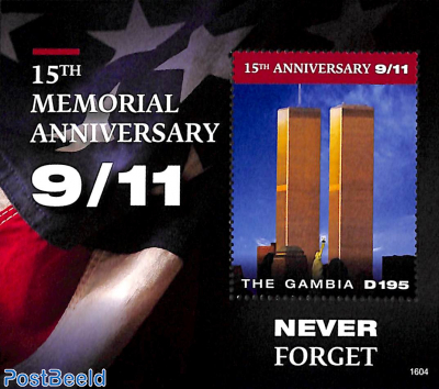 9/11 memorial anniversary s/s