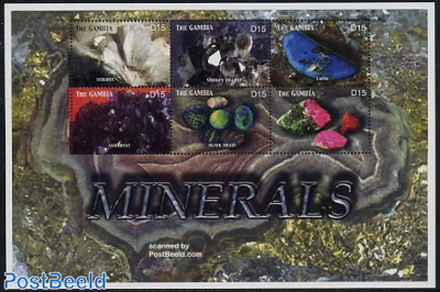 Minerals 6v m/s, Stilbite