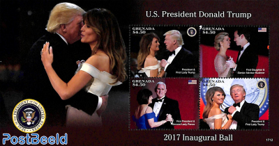 US President Donald Trump, Inaugural Ball 4v m/s