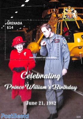 Prince William Birthday s/s