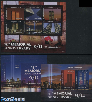 15 Years 9/11 3 s/s