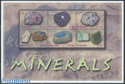 Minerals 6v m/s, Ruby, Diamond