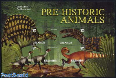 Pre-historic animals 4v m/s, Spinosaurus