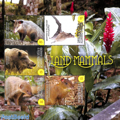 Land mammals 5v m/s