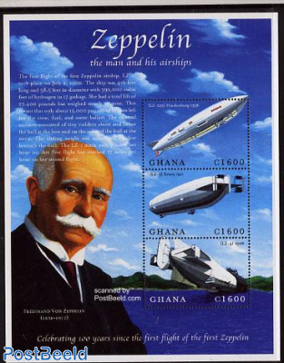 Zeppelin centenary 3v m/s