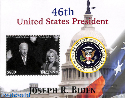 Joe Biden 46th US president s/s