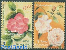Roses 2v, fragrant stamps