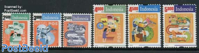 Postal services 6v