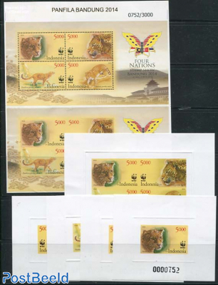 Bandung stamp show, Special collection 6 s/s