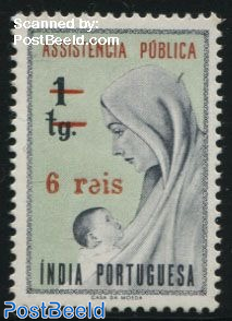 Welfare stamp 1v