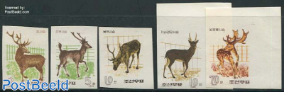Deers 5v, imperforated
