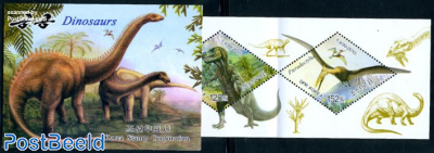 Dinosaurs 3v in booklet
