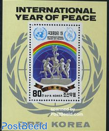 Int. year of peace s/s