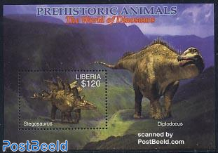 Prehistoric animals s/s, Stegosaurus
