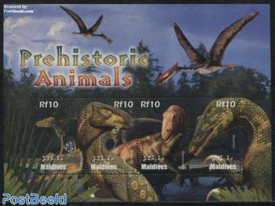 Preh. animals 4v m/s, Albertosaurus