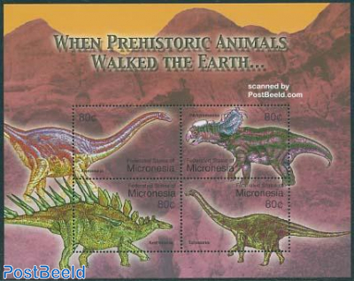 Prehistoric animals 4v m/s, Apatosaurus