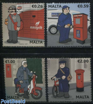 Postal Uniforms 4v