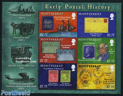 Early postal history 6v m/s