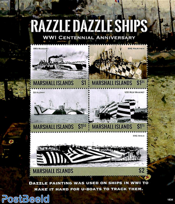Razzle Dazzle Ships 5v m/s