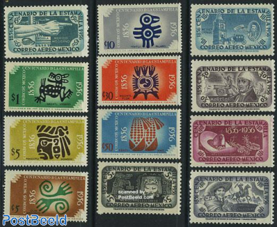 Stamp centenary 12v