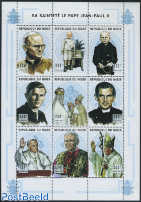Pope John Paul II 9v m/s