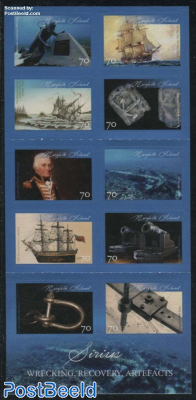 HMS Sirius 10v s-a in foil booklet