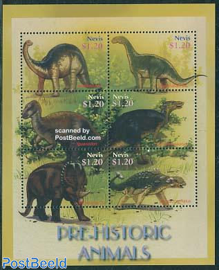Prehistoric animals 6v m/s, Apatosaurus