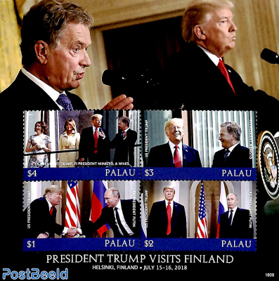 President Trump in Finland 4v m/s