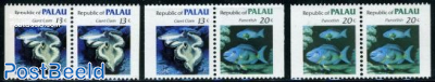 3 booklet pairs, Fish