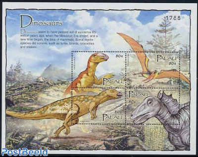 Preh. animals 4v m/s, Hadrosaurus