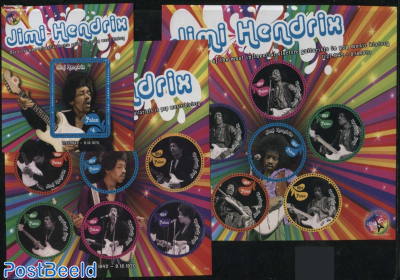 Jimi Hendrix 3 s/s