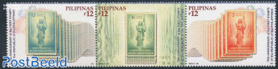 70 Years Republic Stamps 3v [::]