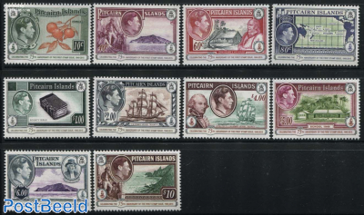 75 Years Pitcairn Stamps 10v