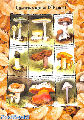 European mushrooms 9v m/s, Amanita citrina