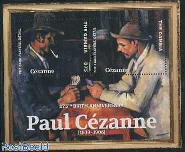 Paul Cezanne painting s/s